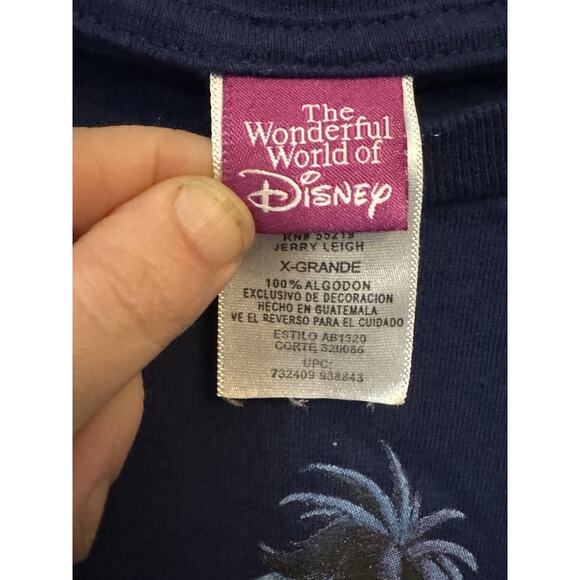 Y2K VTG EEYORE Wonderful World of Disney Jerry Leigh T Shirt XL Winnie The Pooh - Picture 3 of 6
